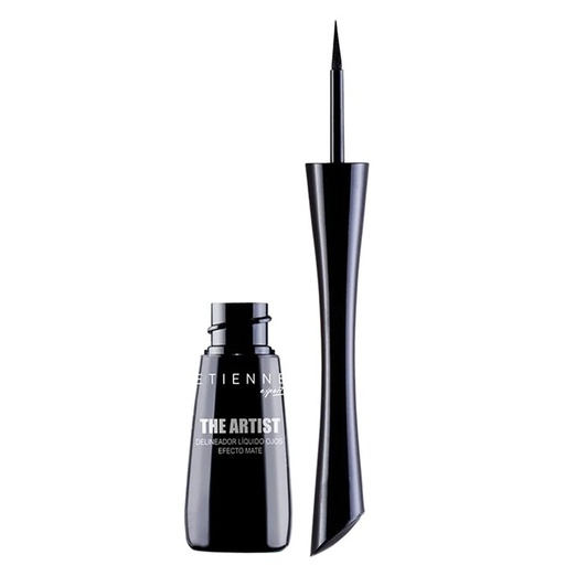 [7804902039686] Etienne The Artist Delineador de Ojos Líquido Efecto Mate WaterProof Negro 2,5 mL Davis