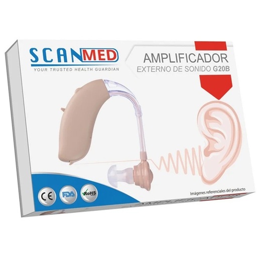 [7804669530181] Amplificador Externo De Sonido G20B Scanmed