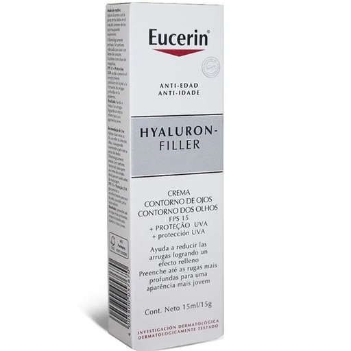 [4005800057670] Eucerin Hyaluron Filler Crema Contorno de Ojos FPS15 15mL Beiersdorf