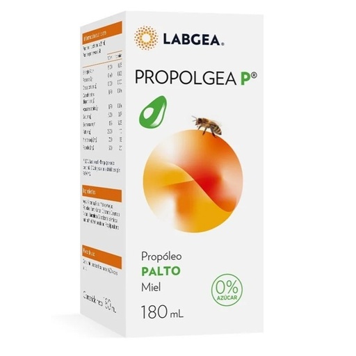 [7800063131818] Propolgea-P Jarabe Propóleo Palto Miel 180 mL LabGEA
