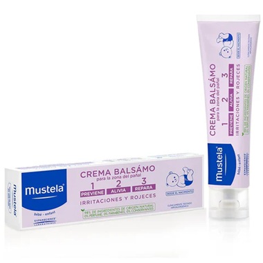 [3504105025847] Mustela Bebé Crema Bálsamo Pañal 100 mL