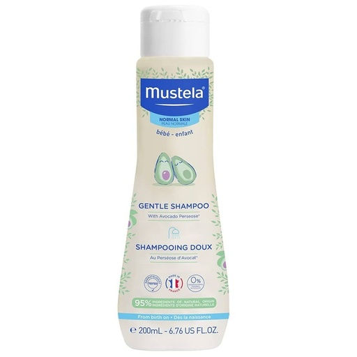 [3504105036126] Mustela Bebé Shampoo Suave 200 mL