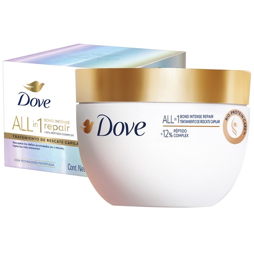 [7891150097131] Dove Máscara Capilar de Tratamiento All in One Bond Intense Repair 250 g