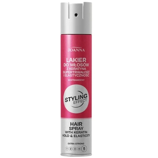 [5901018019259] Joanna 250 mL Laca Capilar Fijadora Extra Fuerte con Keratina
