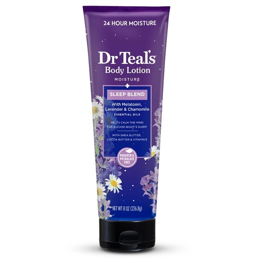 [811068019282] Loción Corporal con Melatonina, Lavanda y Manzanilla 226 g Dr Teal's