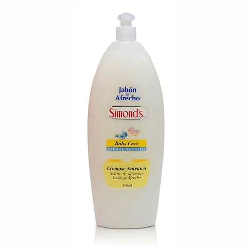 [7804945011397] Simond's Baby Care Jabón de Afrecho 750 mL