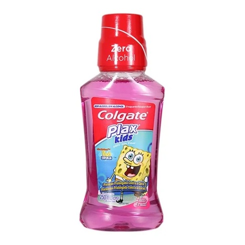 [7891024136201] Colgate Plax Kids Enjuague Bucal Infantil Tutti Frutti 250 mL