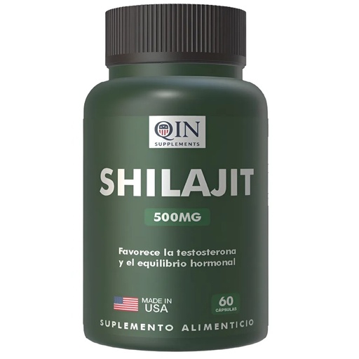 [9850323000116] Shilajit 500 mg 60 Cápsulas Qin