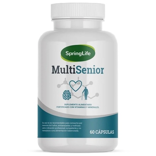 [737186534127] Multi Senior 60 Cápsulas SpingLife