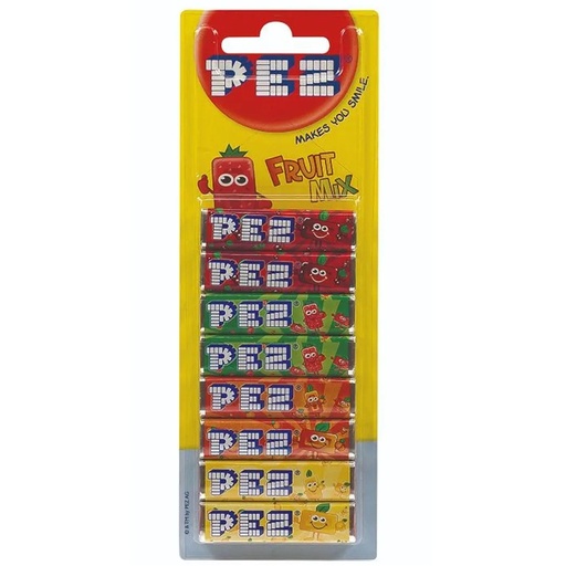 [9044400231009] Pez Recarga Caramelos Comprimidos Sabor Fruta - 8 Fruit Mix Refill Pack
