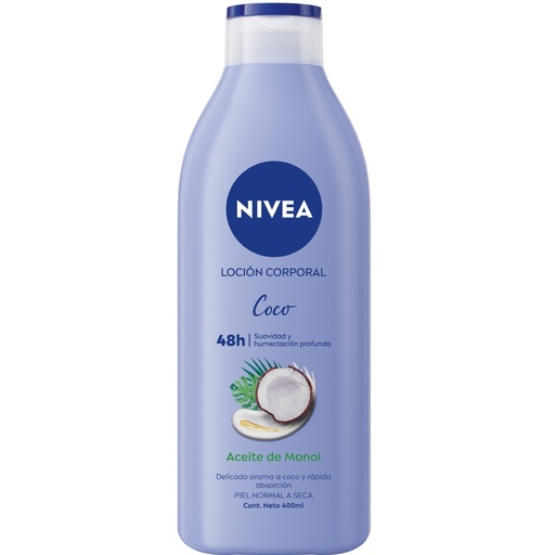 [4005900399946] Nivea Body Loción Corporal Coco Monoi Piel Seca 400 mL Beiersdorf