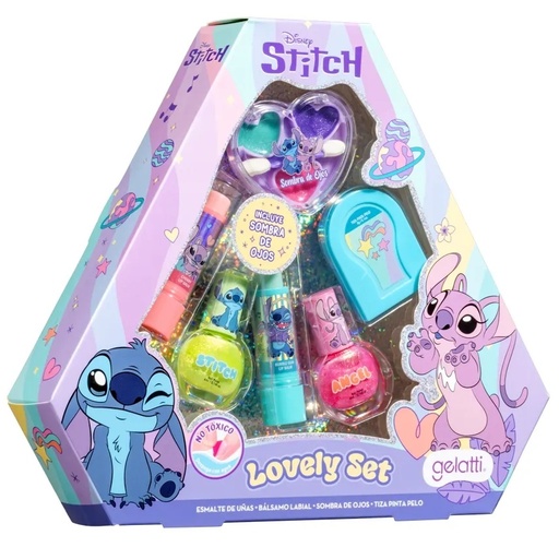 [7804915533522] Stitch Lovely Set 6 Productos Gelatti