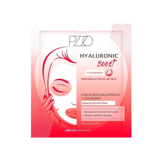 Mascarilla Facial Hyaluronic Boost + Colágeno