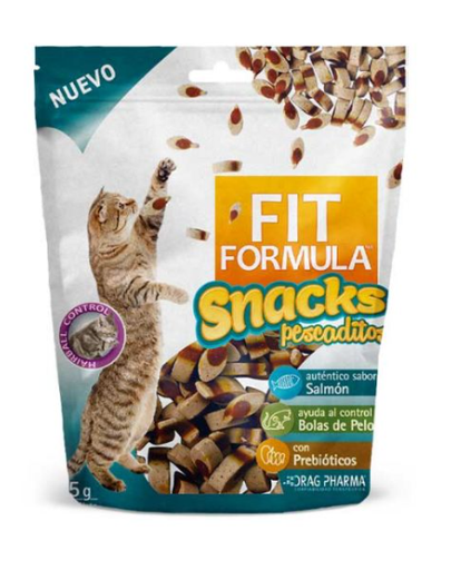 Fit Formula Gatos Snack Pescaditos 65 g