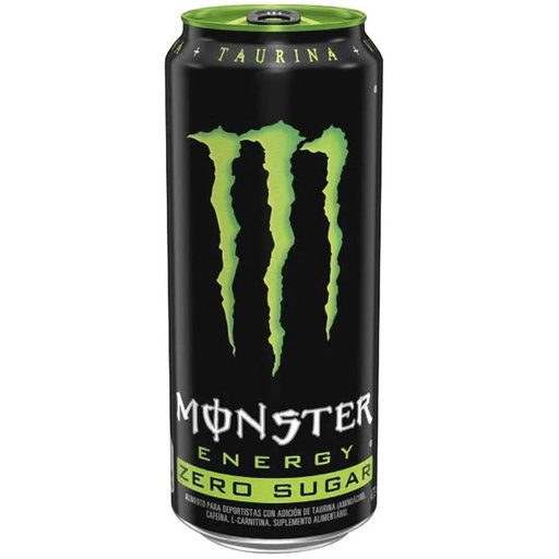 [7798422620137] Bebida Energética Monster Energy Zero Sin Azúcar 473 mL