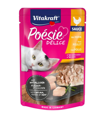 Poesie Delice Gatos Alimento Húmedo Pollo 85 g Vitakraft
