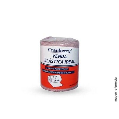 [7806130016323] Venda Elástica Ideal 5 cm x 4,5 m Reutter Cranberry