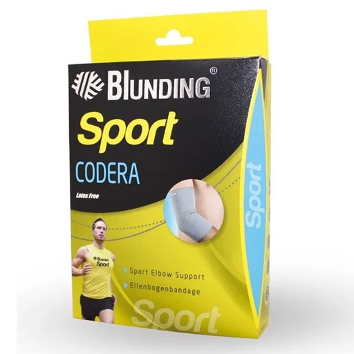 [7801001001477] Blunding Sport Codera Neopreno Azul Talla L