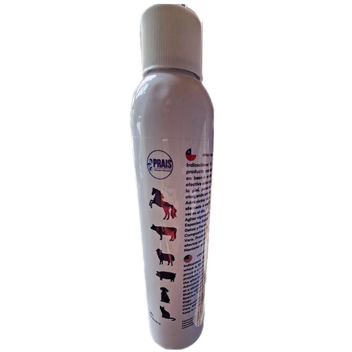 Biocicatrizante Spray Tópico 200 mL Gato/Perro/Otros Prais