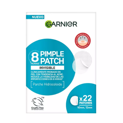 [3600542641074] Ganier Pimple Patch Parche Anti Acné Invisible 22 Unidades