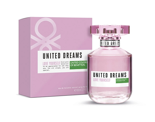 United Dreams Love Yourself Eau de Toilette Spray for Women 50 mL Benetton