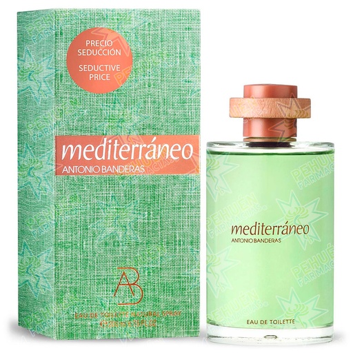 Mediterráneo Antonio Banderas Eau de Toilette Spray 100 mL