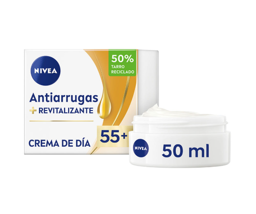 Nivea Anti Arrugas Revitalizante Crema Día +55 FPS 15 50 mL