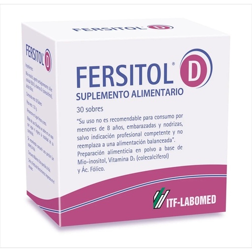 [7809591402872] Fersitol D (Mio-Inositol +Ácido Fólico +Vit. D) 30 Sobres ITF-Labomed