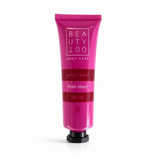 [7805633029533] Beauty 100 Crema de Manos Posh Heart 50 mL