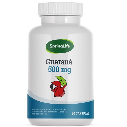 [793969066902] Guaraná 30 Cápsulas SpringLife