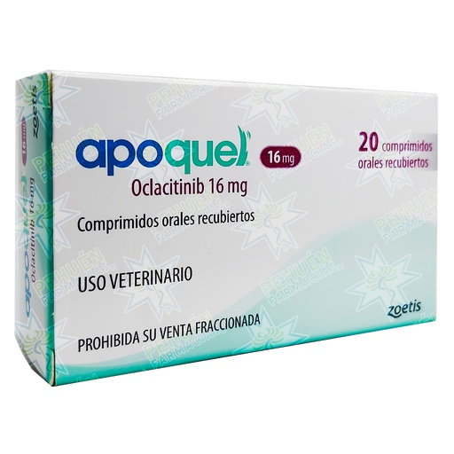 [7804650311485] Apoquel Perros 16 mg 20 Comprimidos Recubiertos Zoetis